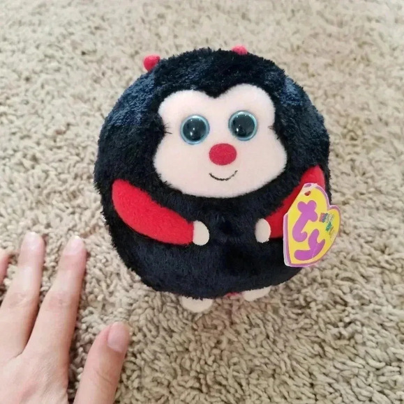 Other - Lady Bug TY Beanie Ball